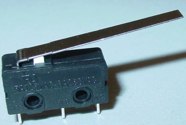 BRIUERG Mikroschalter 5 Stück - AC 125V 1A SPDT Mit Hebel
